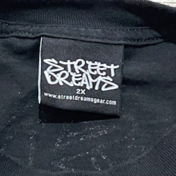 Street‎ Dreams T-Shirt Men’s 2XL Money Power Respect Graphic Black Short Sleeve - Picture 3 of 8